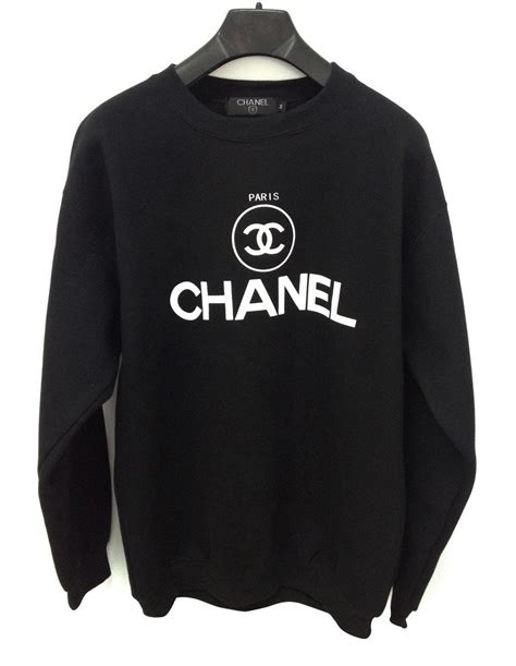 chanel champion hoodie|Chanel sweater black and white.